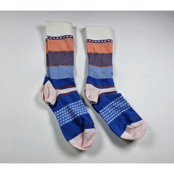 Bombas Lightweight Crew Socks Lot Of 2 Pairs Size M - Picture 2 of 2